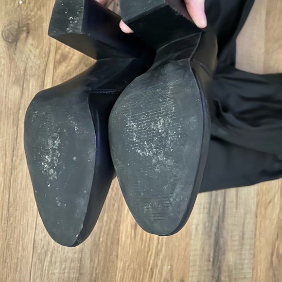 Steve Madden Black Over-the-Knee Boots 5.5 - Picture 6 of 9